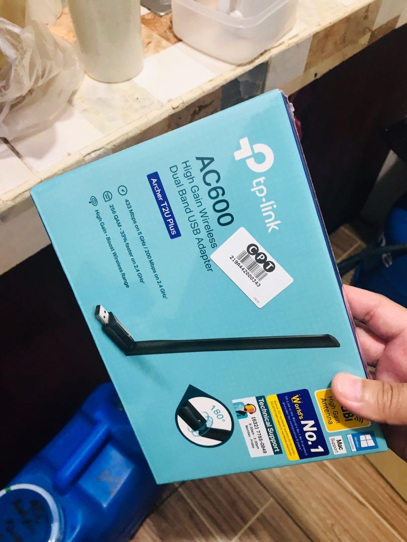 Wireless adapter TPLINK AC600mbps dual band usb adapter (Category: Cables & Adaptors) located in Manila. Submitted by sdfsolutions (Listing ID 1003402899, Image 1). Description: Tags: Wireless adapter Wifi dongle Adpater Extender Repeater Dongle Wireless Wifi Receiver Receiver Adapter router internet .