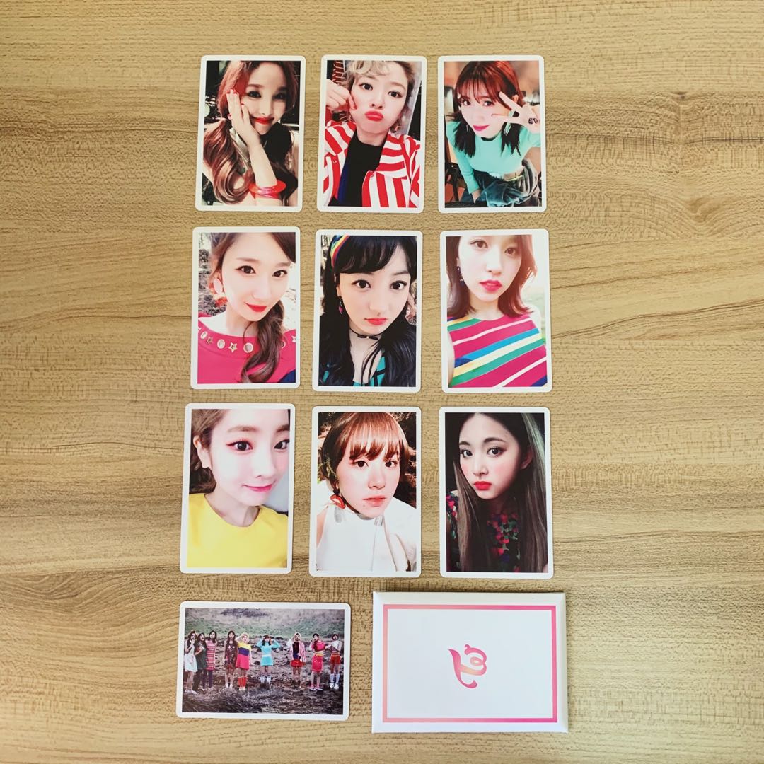 Repriced Twice Signal Pob Photocards Complete Set Hobbies Toys Memorabilia Collectibles K Wave On Carousell