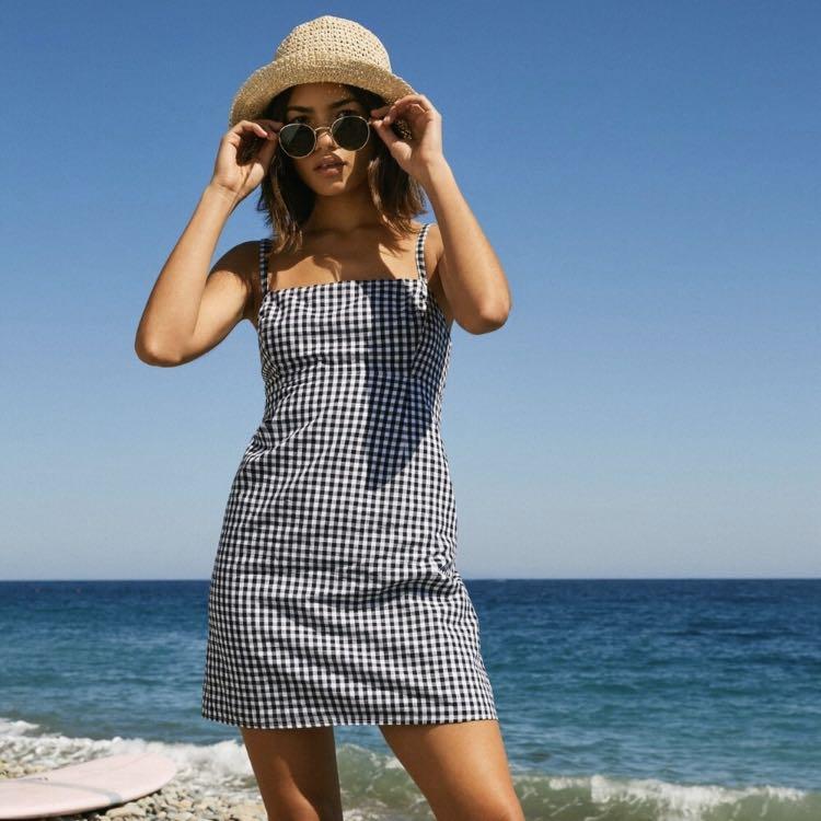 Urban outfitters gingham dress on sale