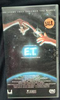 VHS Tape Classic FIlm E.T