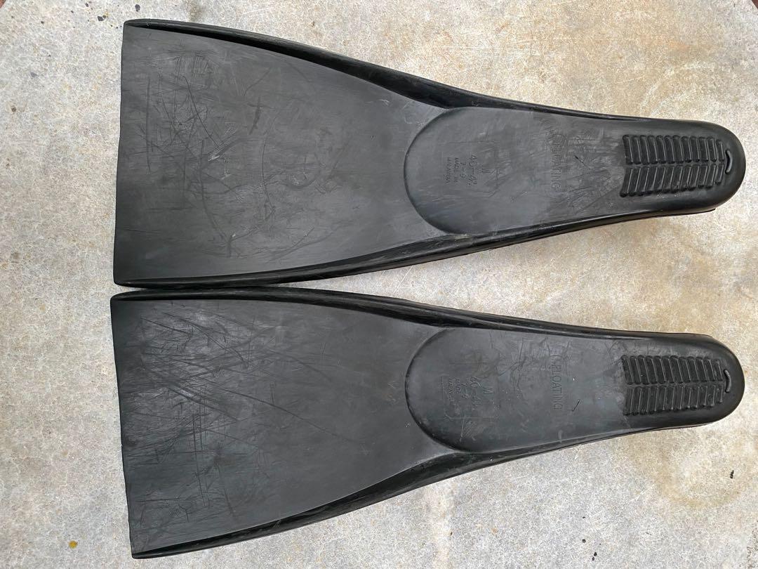 Voit Vintage Swim Fins, Sports Equipment, Sports & Games, Water Sports