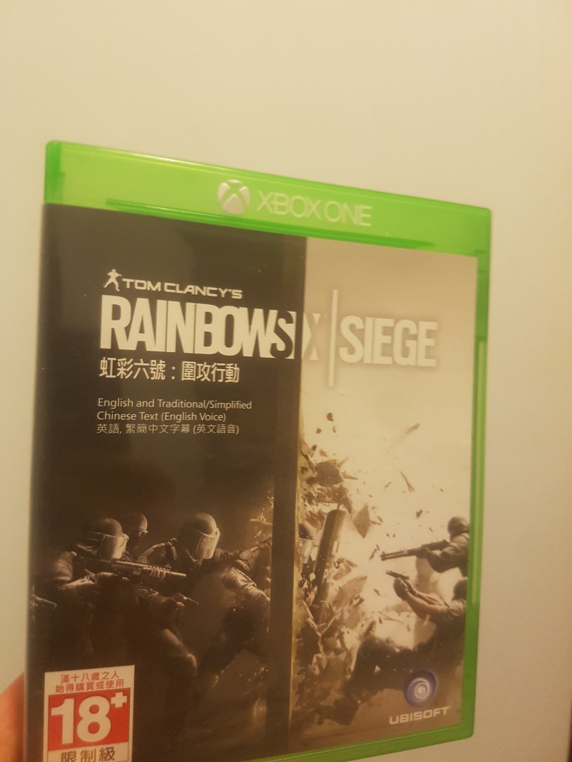 Xbox One Rainbow Six Siege 虹彩六號圍攻行動 遊戲機 遊戲機遊戲 Carousell