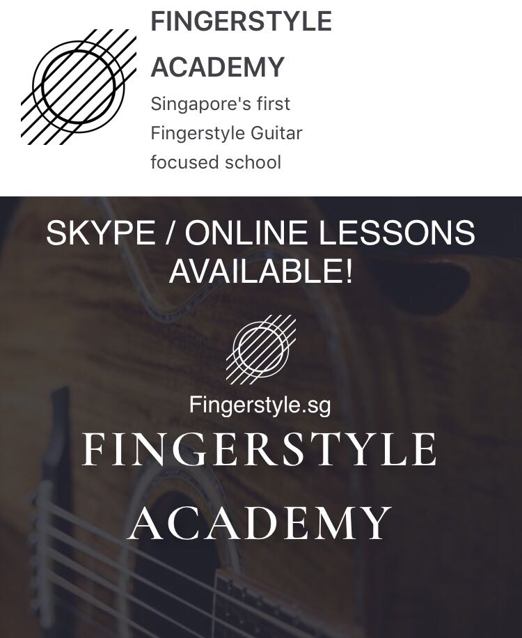 Acoustic Fingerstyle Guitar Lessons (online lessons available)