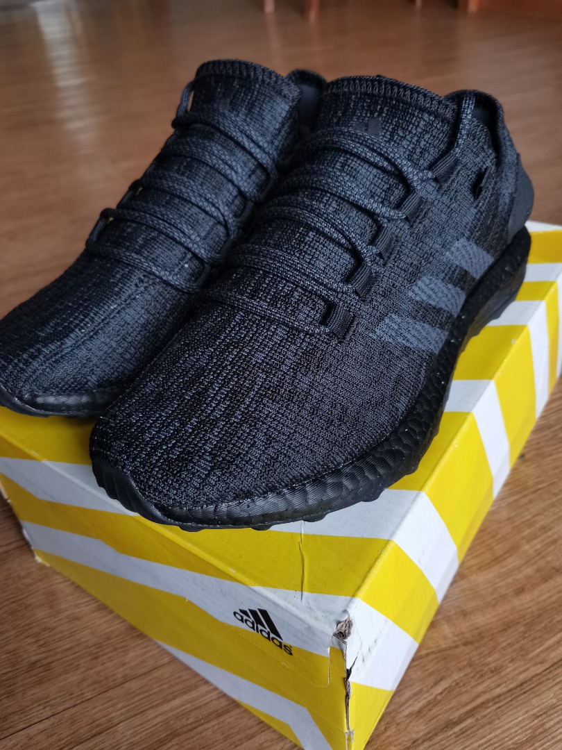 Adidas Pure Boost, Men's Fashion, Footwear, Sneakers on Carousell