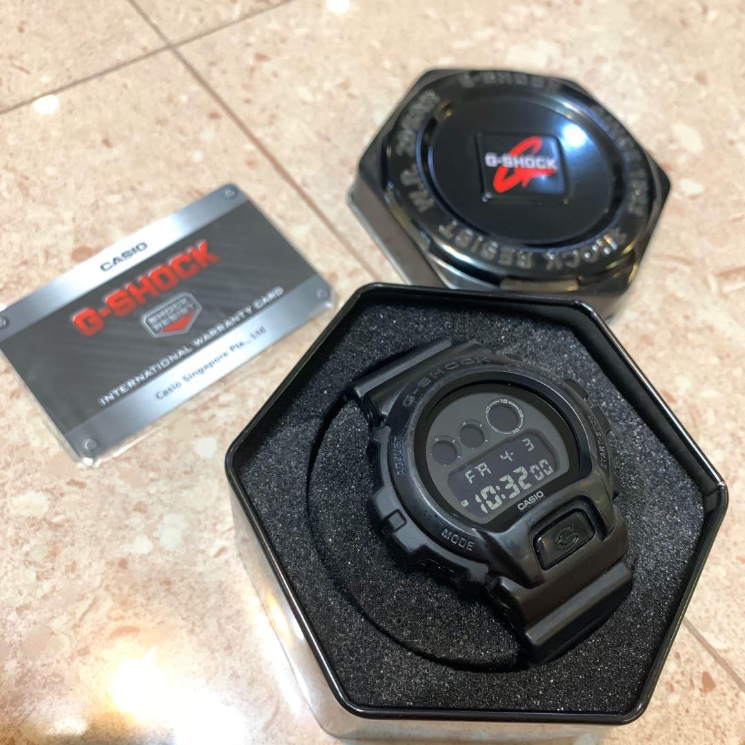 GShock DW 6900 Blackout Mobile Phones Gadgets Wearables Smart Watches on Carousell
