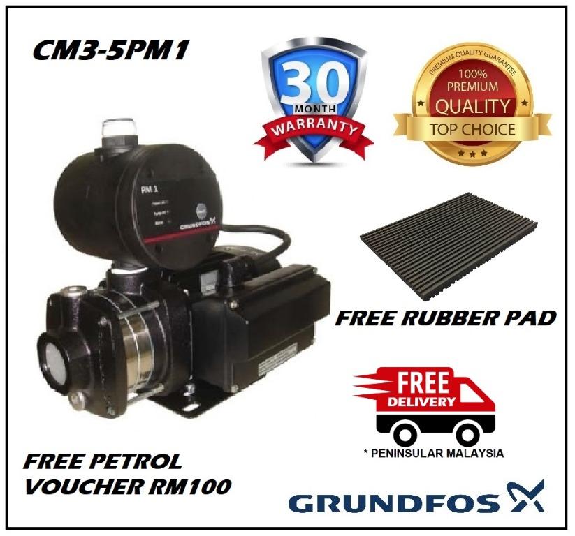 Grundfos Cm3 5pm1 Automatic Home Water Pump Pam Air Rumah Automatik Home Furniture Others On Carousell