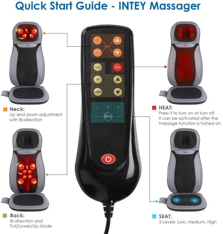 Intey back and shoulder massager shop