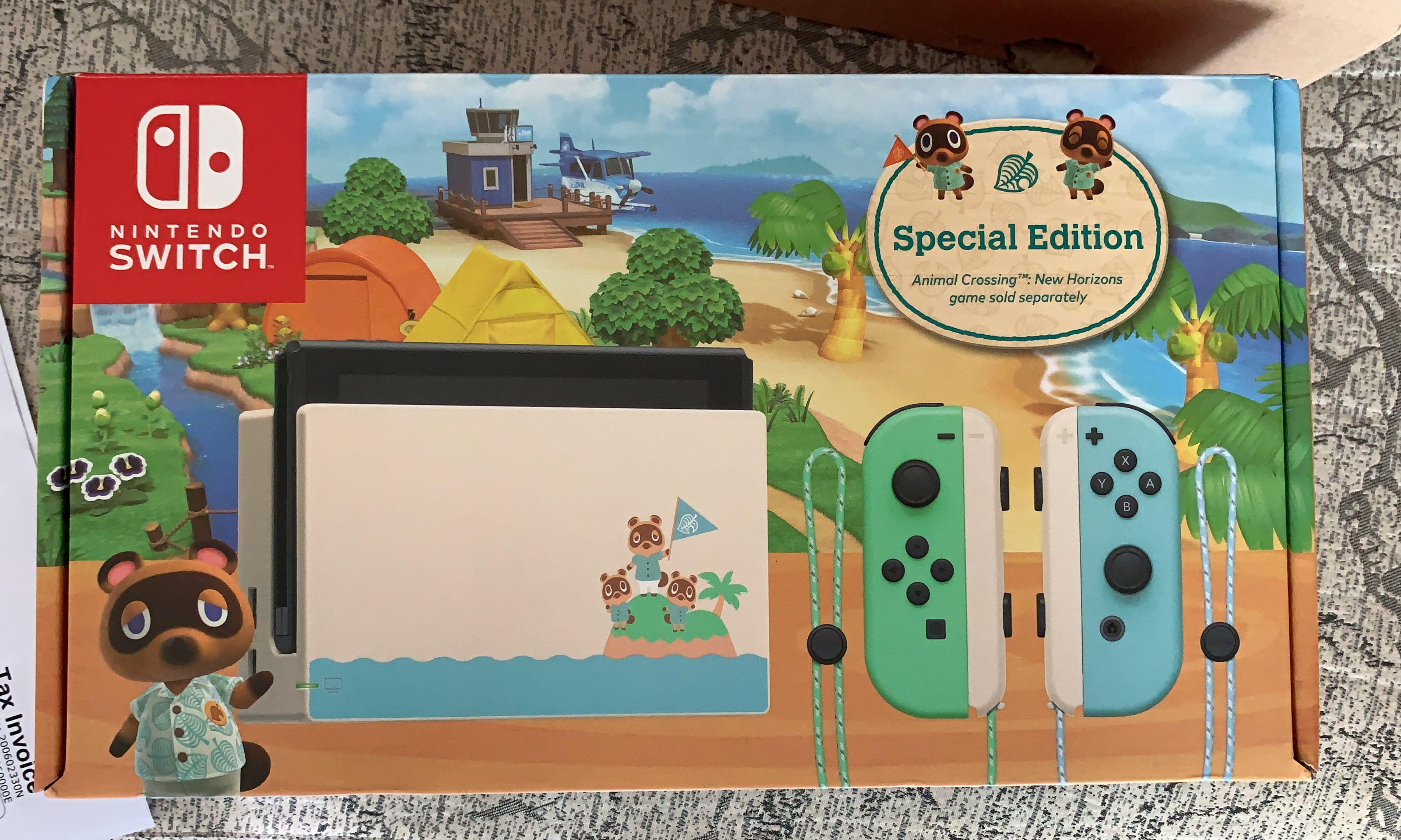 Nintendo switch Animal Crossing edition local set (LAST SET), Toys