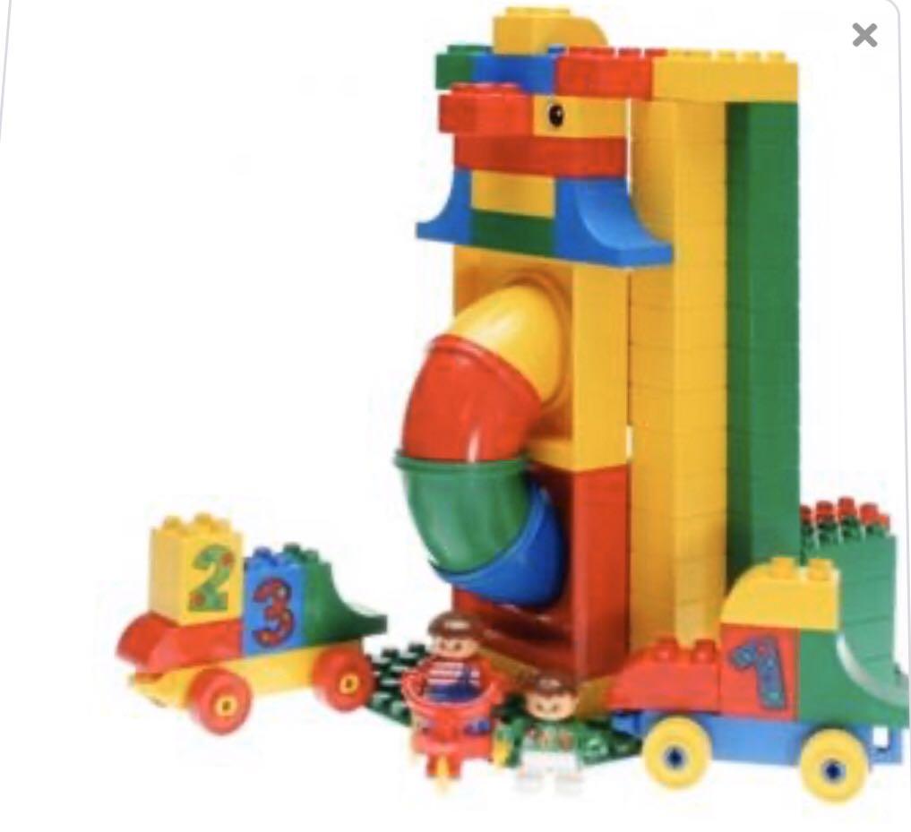 RARE Vintage Lego Duplo tubular chest 2224 (retired set), Hobbies