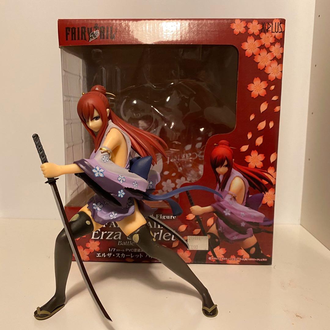1 7 Erza Scarlett Fairy Tail Bib Toys Games Action Figures Collectibles On Carousell
