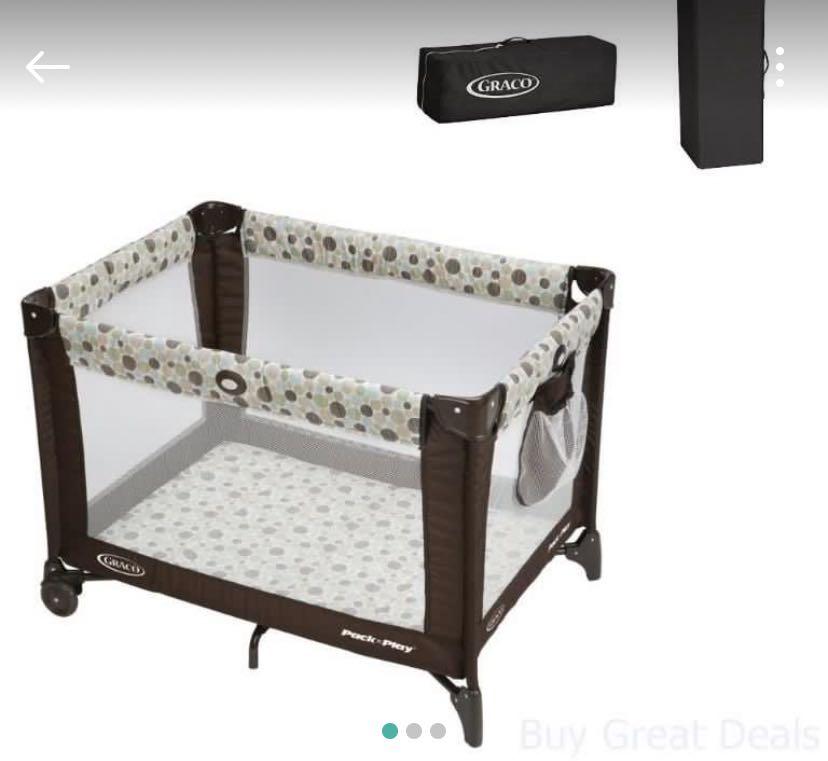 2 Graco 網床 travel cot / pack and play, 兒童＆孕婦用品, 洗澡及換尿片, 洗澡及換尿片 其他用品