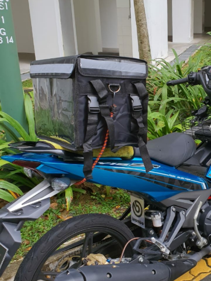 Delivery hot sale bag motorcycle
