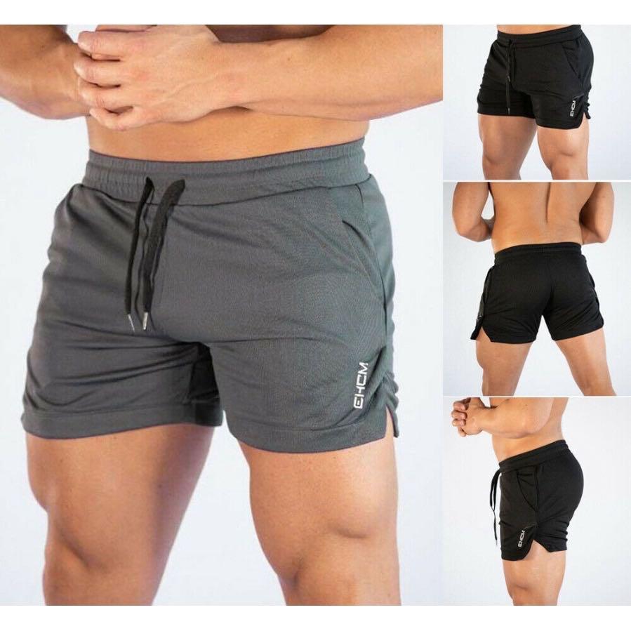 Men's fitted hot sale gym shorts
