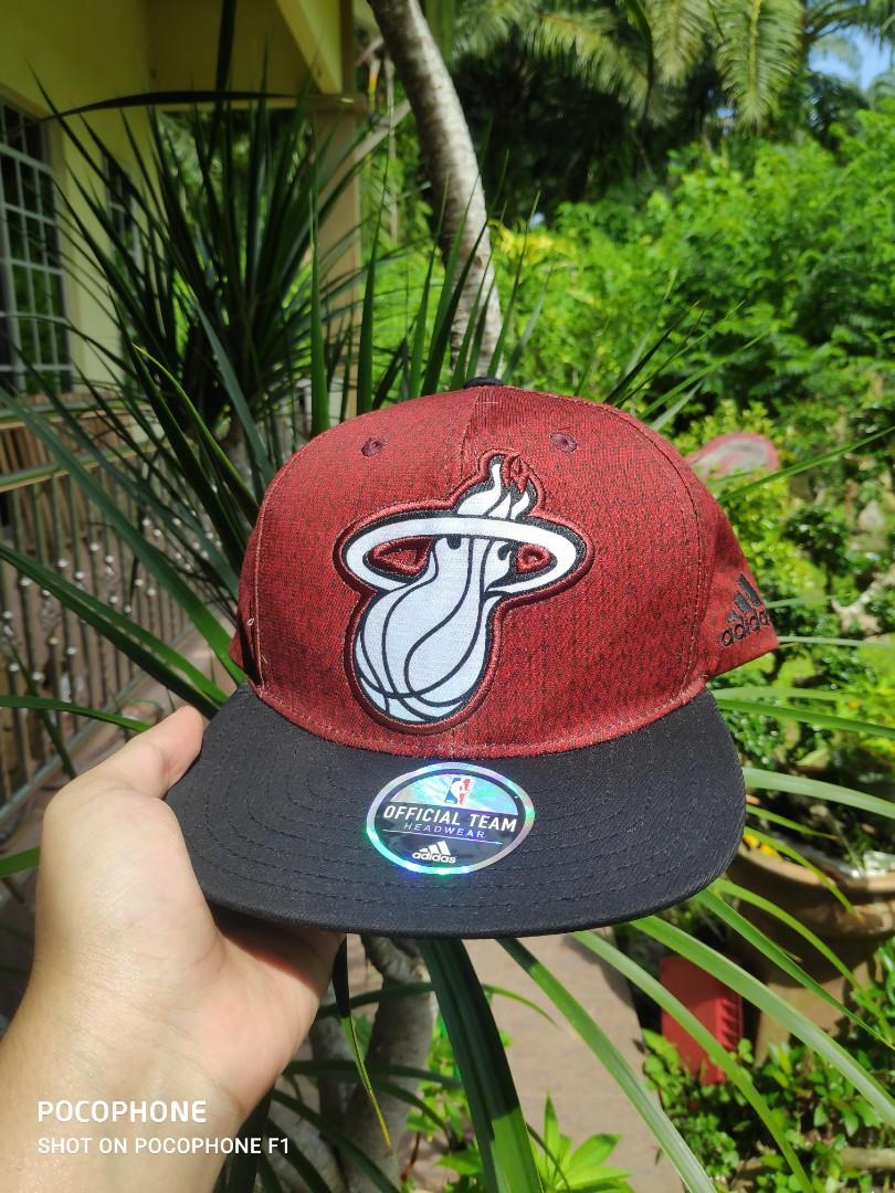 MITCHELL & NESS: BAGS AND ACCESSORIES, MITCHELL&NESS MIAMI HEAT BASEBALL CAP