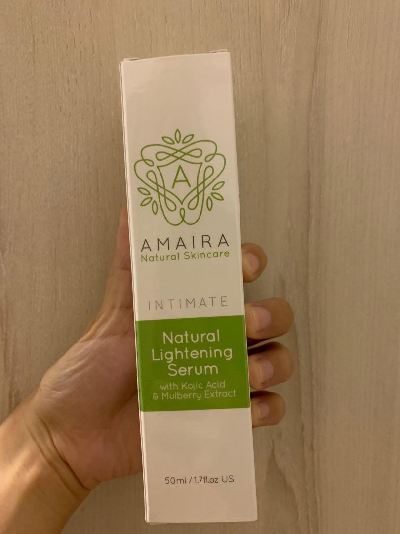 Amaira Natural Skin Lightening Serum100% safe and naturalWorks for all  skin discoloration even… - Lightening serum, Skin lightening serum, Skin  lightening cream
