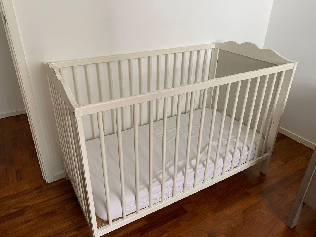 Baby Cot Ikea Babies Kids Cots Cribs On Carousell