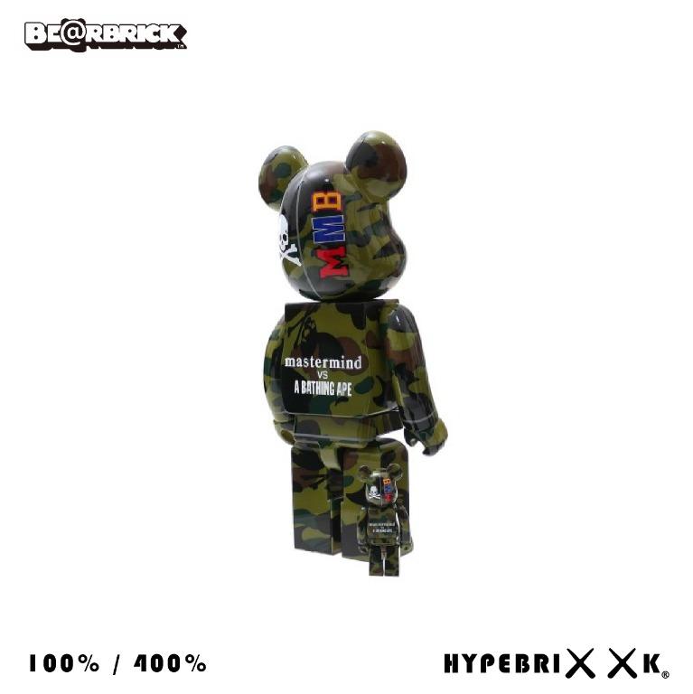 その他 Mastermind Japan Bape BE@RBRICK 100%400% MEDICOM TOY: BE@RBRICK - Bape X Readymade 100% & 400% – TOY