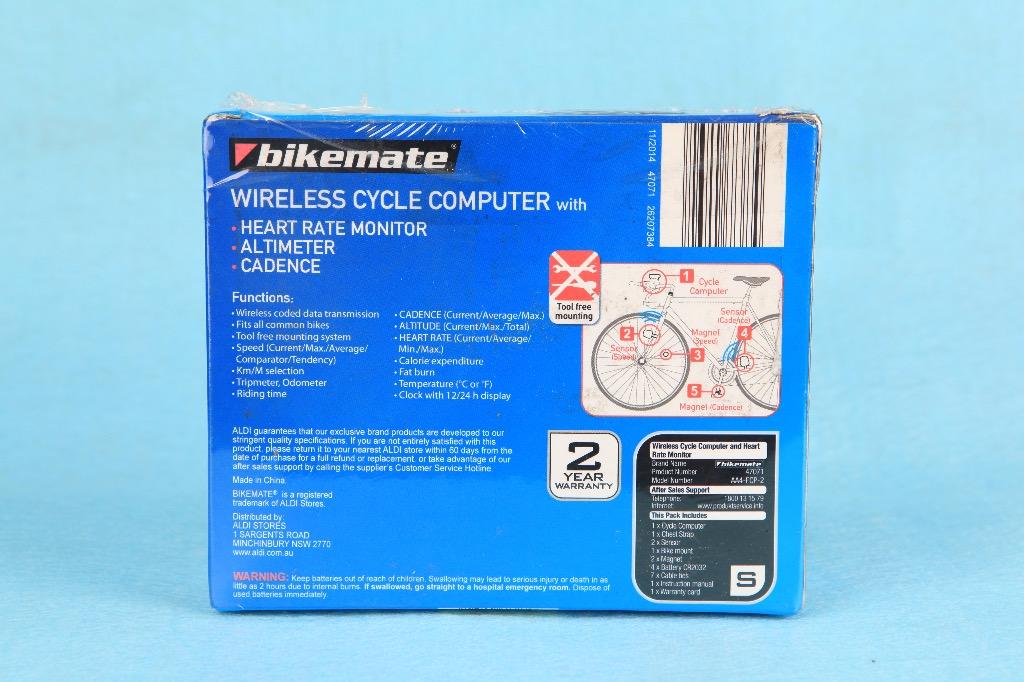 Bikemate bicycle computer deals