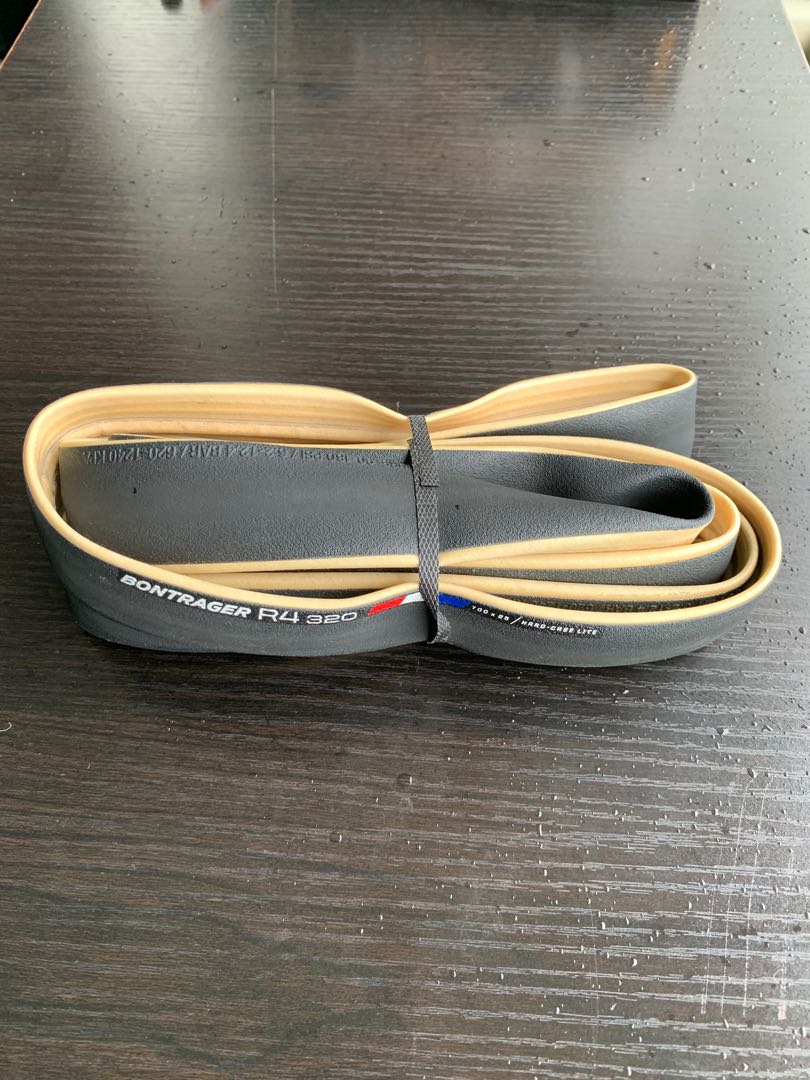 Bontrager R4 320 tyres Sports Equipment Bicycles Parts Bicycles on Carousell