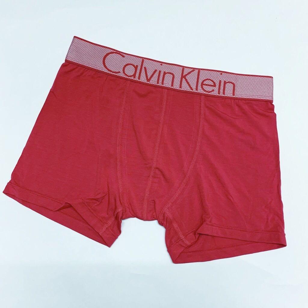 Calvin klein seamless boxer summer men's underwear 523, Men's Fashion,  Bottoms, New Underwear on Carousell