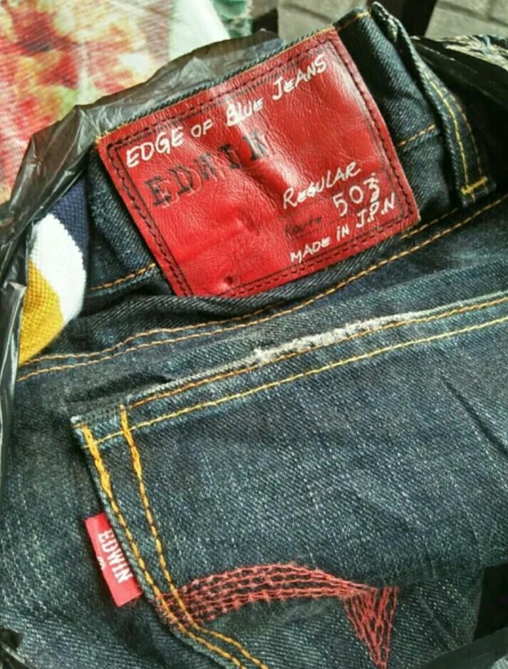 Edwin edge cheap of blue jeans