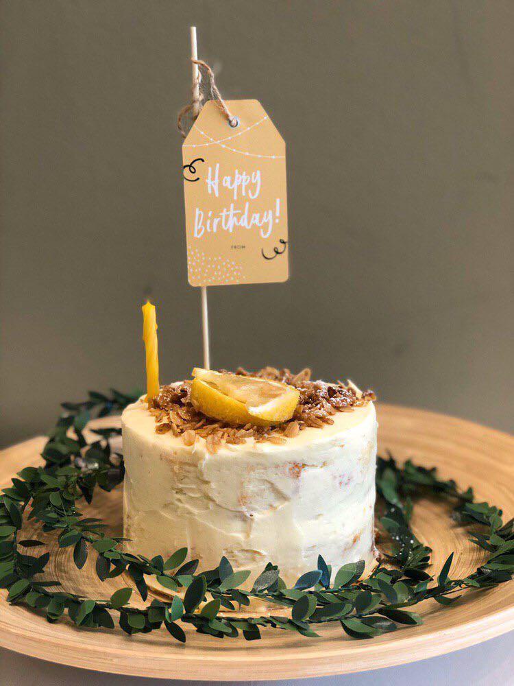 From the Artisan Bake Shop's secret menu! The cookie dough birthday cake! -  Picture of Artisan Bake Shop: by appt cakes & desserts, Rochester -  Tripadvisor