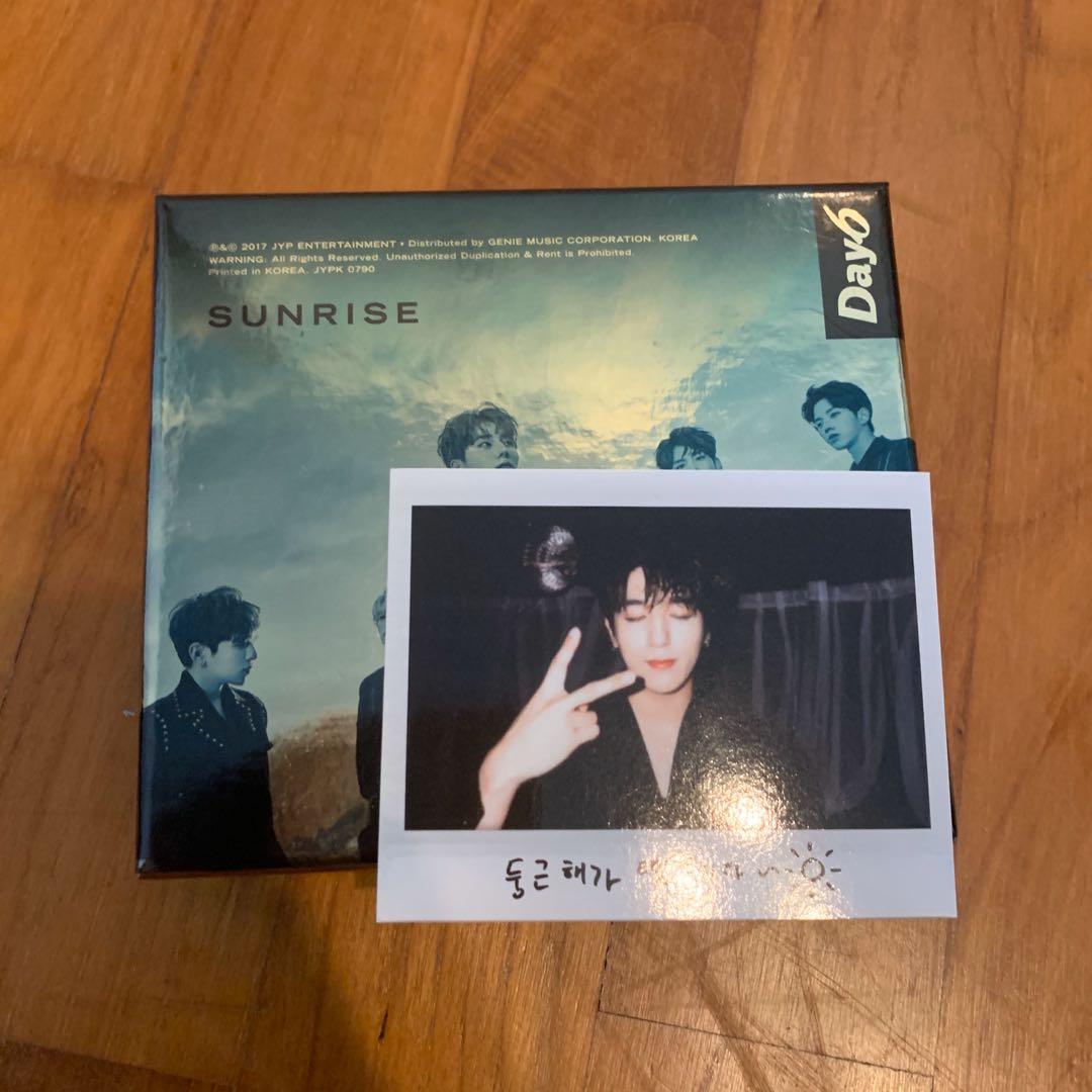 Day6 Sunrise Album With Sungjin Pc Hobbies Toys Memorabilia Collectibles K Wave On Carousell