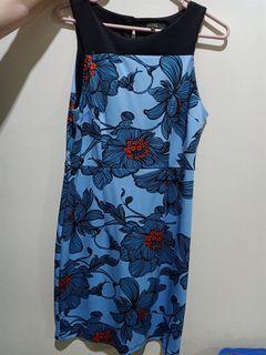 Dress Luxe motif bunga