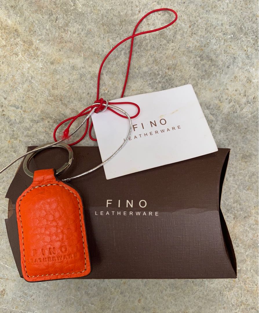 Fino leatherware top keychain