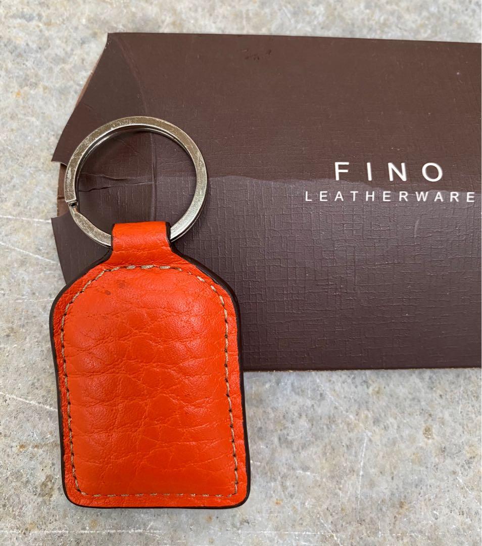 Fino leatherware keychain deals price