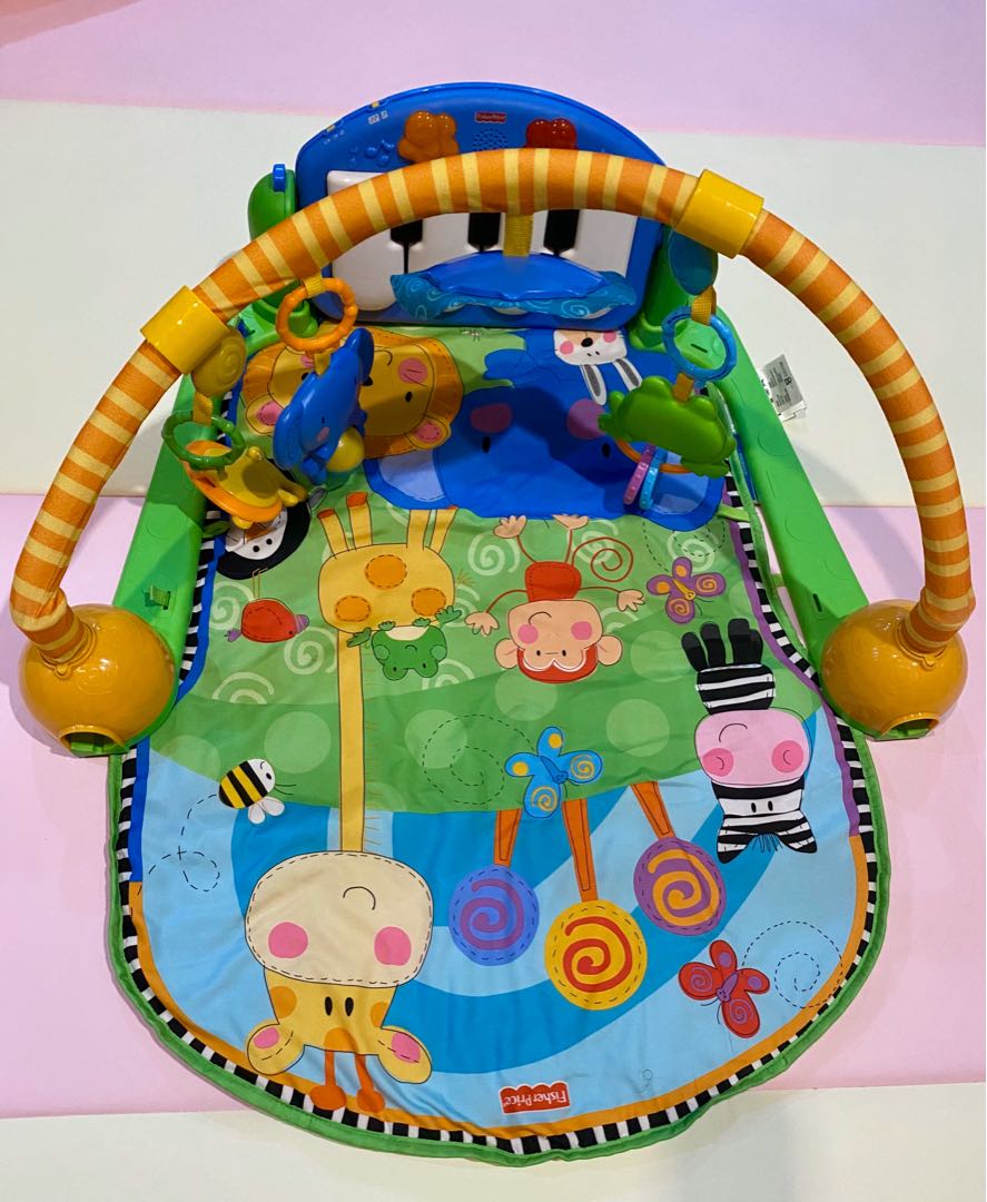 fisher price kick and play gym