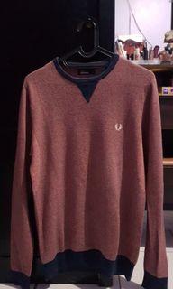FS Fred Perry Knitted Jacquard Oxford sz S