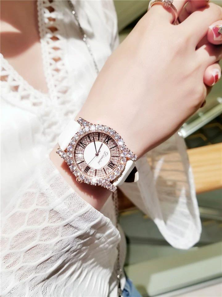 White gold female watches new arrivals