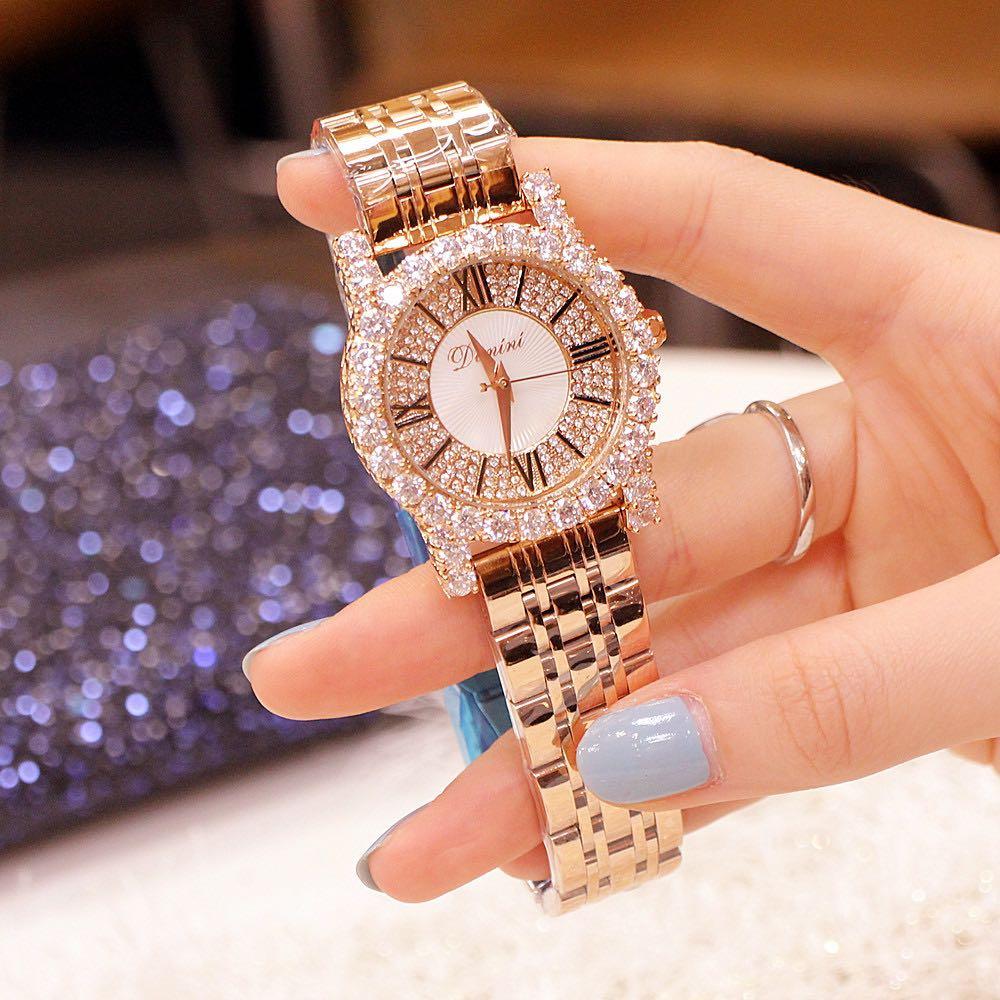 White gold female watches outlet