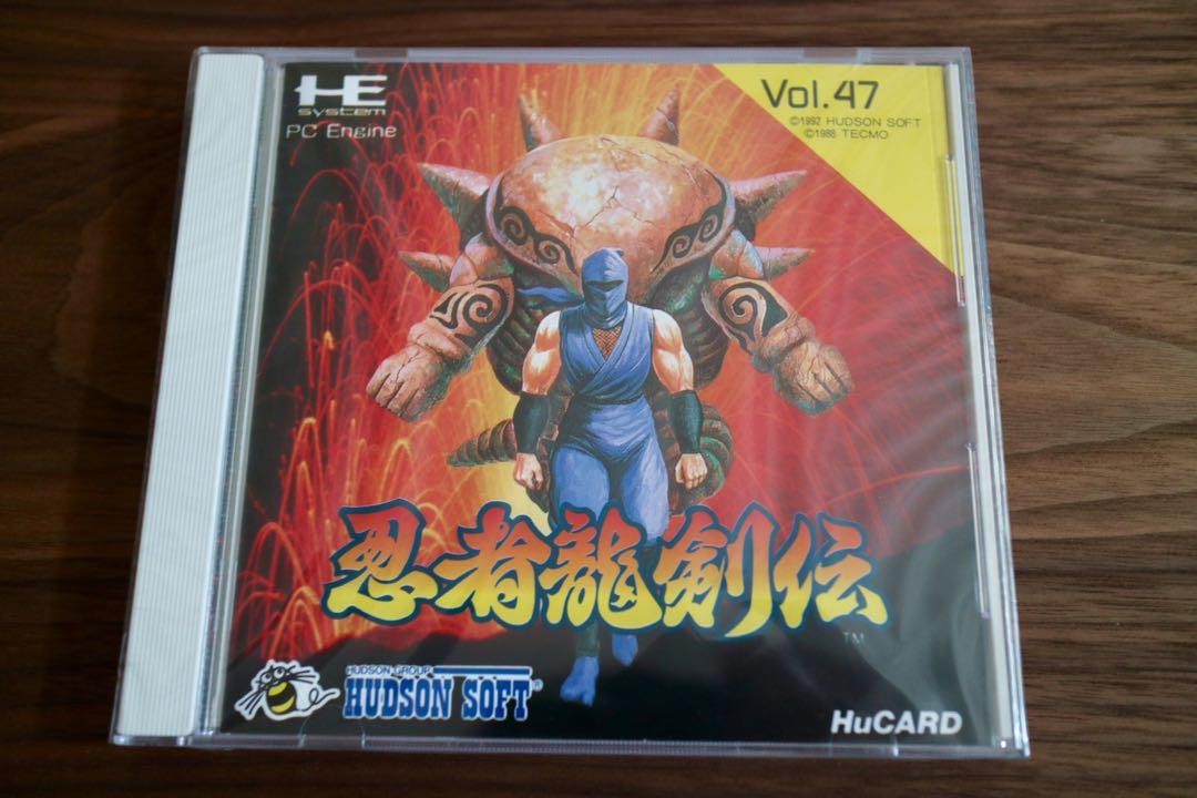 罕有全新經典「忍者龍劍伝」PCE PC-Engine Hucard: Ninja Ryukenden