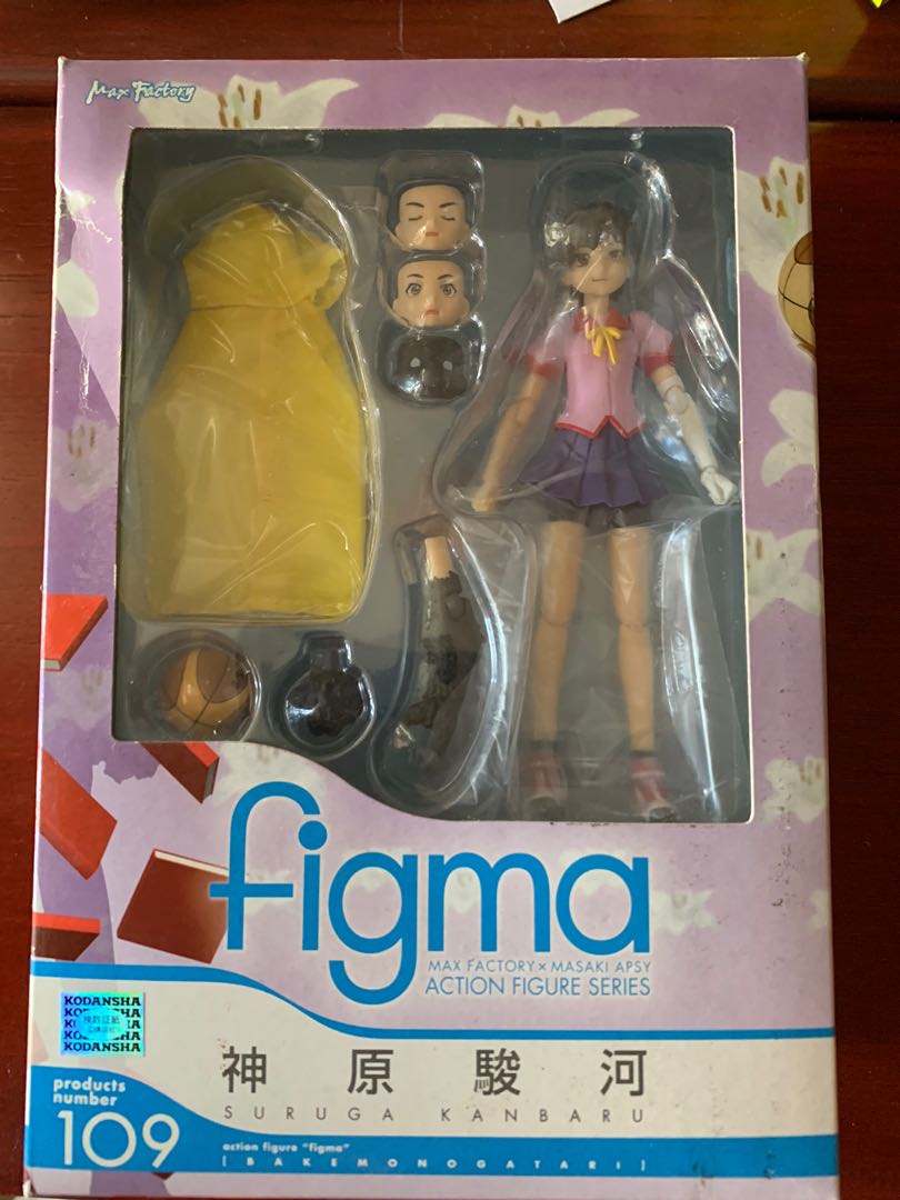 gsc figma 109 化物語神原駿河物語系列, 興趣及遊戲, 玩具& 遊戲類 