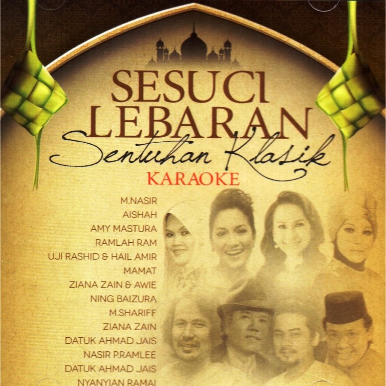 Hari Raya Album - Sesuci Lebaran Sentuhan Klasik VCD Karaoke m.nasir ...