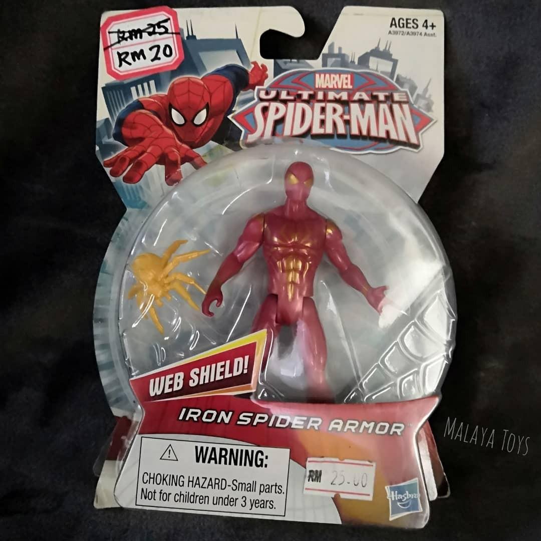 HASBRO Marvel Spiderman Action Figures 30cm. Iron Spider B0747 B1471 - Toys Giocattoli s.r.l.s