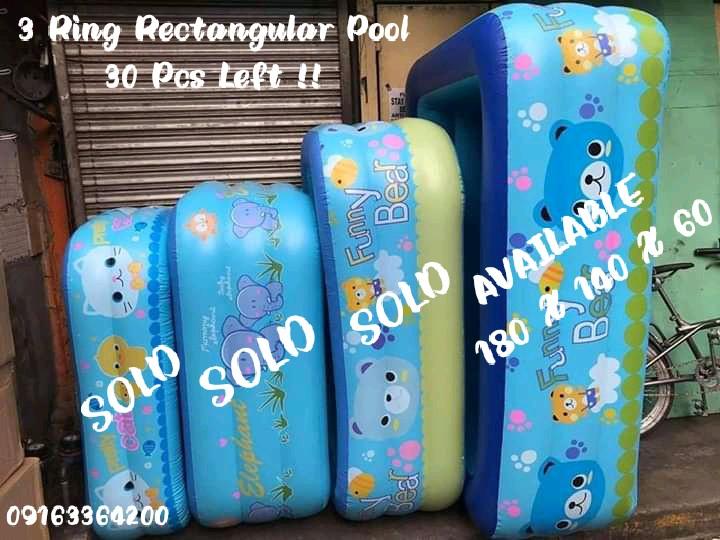 3 ring rectangular pool