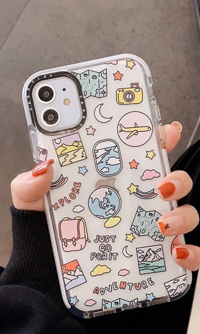 Iphone 11, 11 pro and 11 pro max case (Category: Cases & Sleeves) located in Manila. Submitted by berrypat (Listing ID 1003615452, Image 2). Description: (PRE ORDER) CASETIFY INSPIRED CASES 100% Brand New Perfect fit for your phone Effectively prevent dust and scratches,shockproof Note:not required tool for installation,just snap on the phone Package included:1 Package = 1 Case Material: Soft TPU Compatible with: iPhone 6/6s iPhone 6plus/6splus i