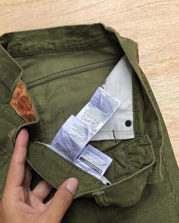 levis 511 olive green