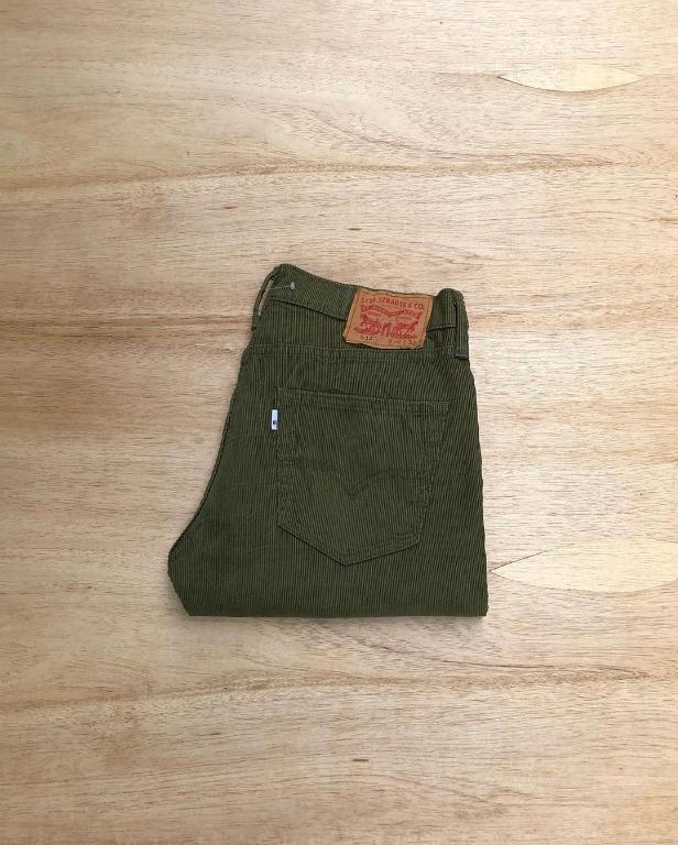 levis 511 olive green