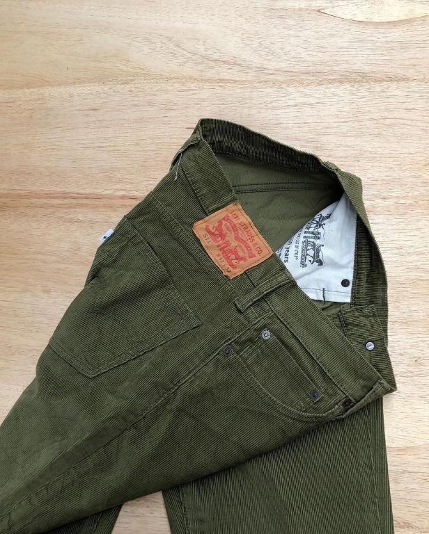 levis 511 olive green