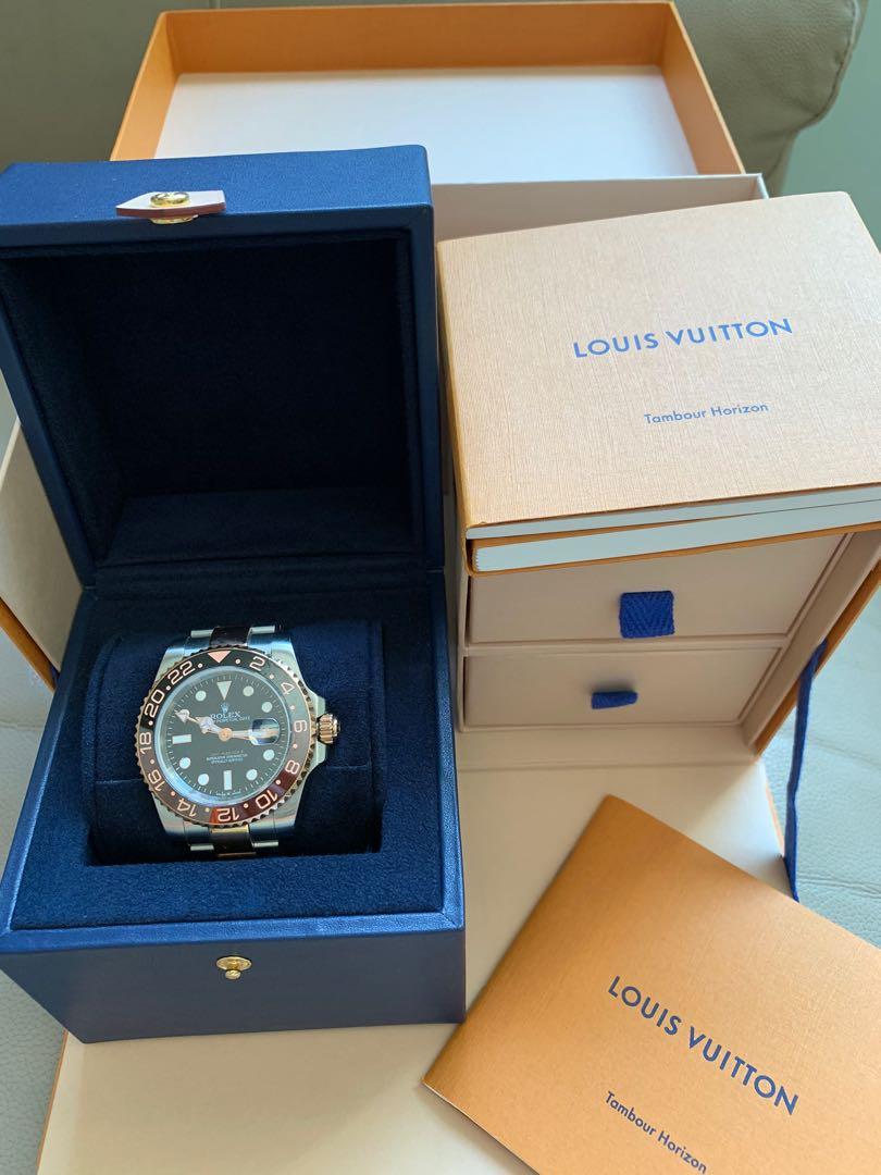 Louis Vuitton LV Watch Box Set Hermes Rolex Cartier, 名牌, 飾物及配件- Carousell