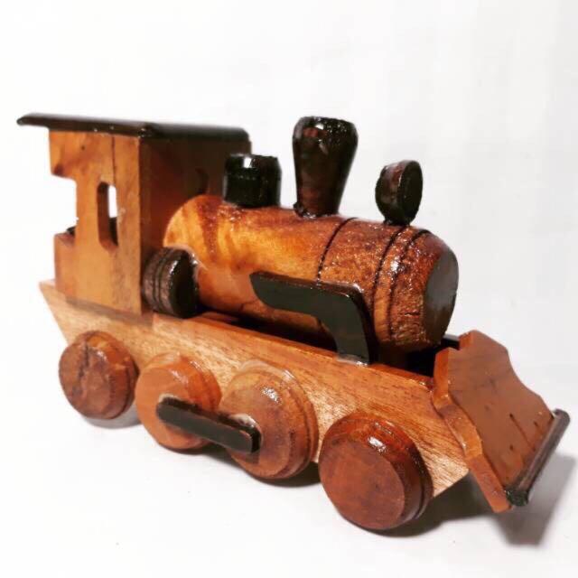 wooden train