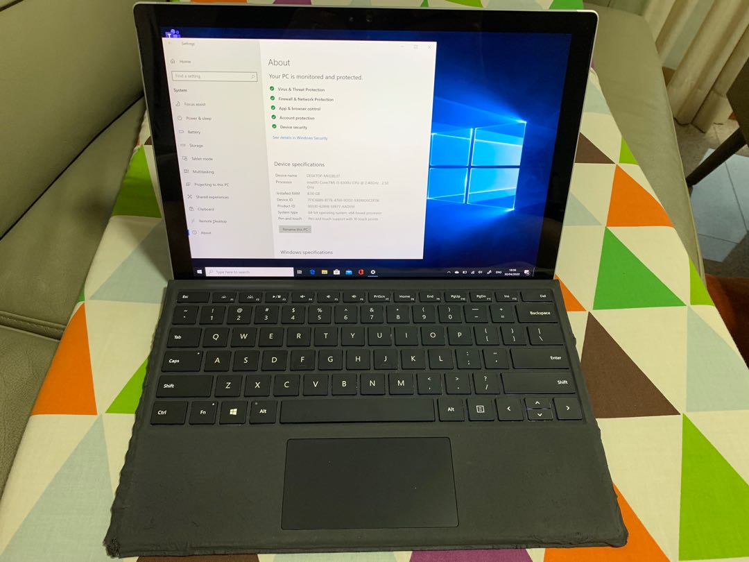 Microsoft surface pro 4, Computers & Tech, Laptops & Notebooks on Carousell
