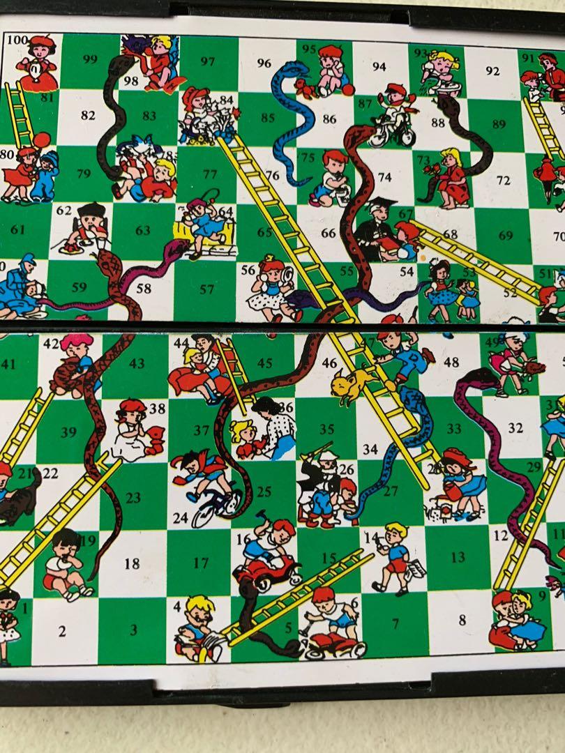 Mini snake and ladders (Category: Board Games & Puzzles) located in Quezon City. Submitted by joyeusefille (Listing ID 1003490192, Image 3). Description: - Used only once.