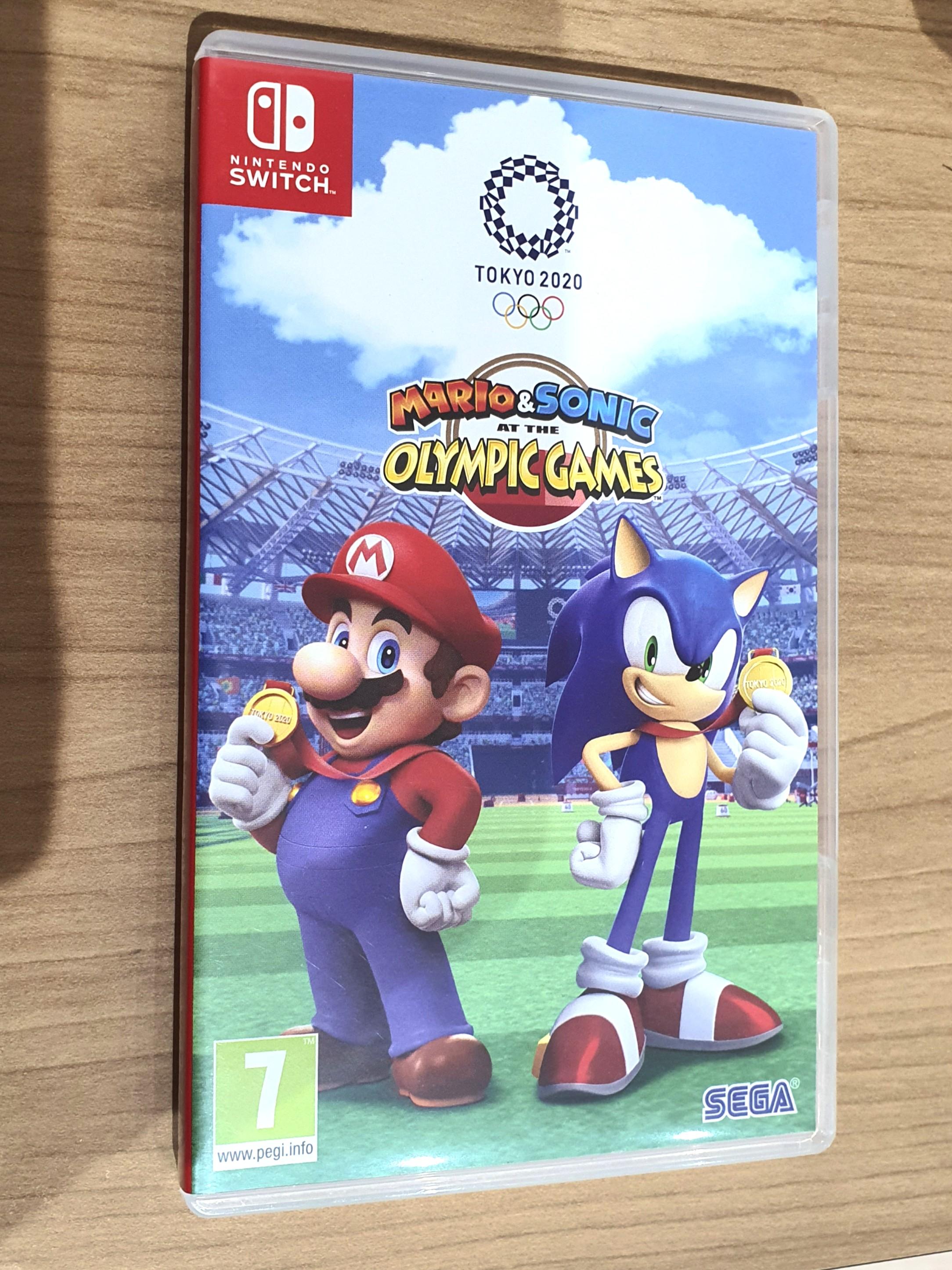 nintendo switch mario and sonic at the olympic games tokyo 2020