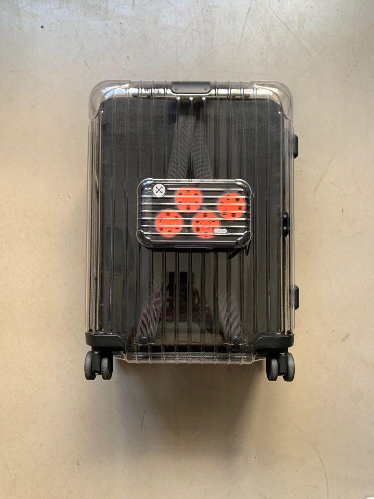 OFF WHITE Virgil Abloh x RIMOWA Luggage 1st Version Carousell