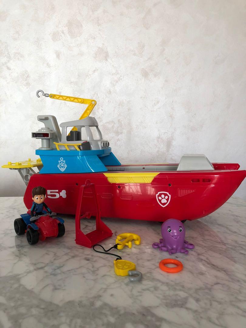 paw patrol sea boat